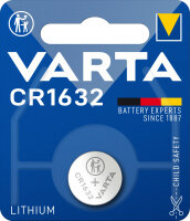 Varta 1x 3V CR 1632 Einwegbatterie CR1632 Lithium