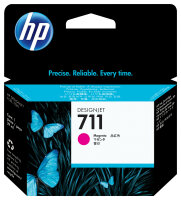 HP 711 Magenta DesignJet Tintenpatrone, 29 ml