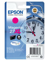 Epson Alarm clock Singlepack Magenta 27XL DURABrite Ultra...