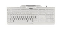 CHERRY KC 1000 SC Kabelgebundene Chipkarten Tastatur, Hell Grau, USB (QWERTZ - DE)