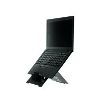 R-Go Tools R-Go Riser Flexibel Laptopständer, verstellbar, schwarz