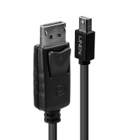 Lindy 41648 DisplayPort-Kabel 5 m Mini DisplayPort Schwarz