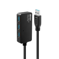 Lindy 43159 Schnittstellen-Hub USB 3.2 Gen 1 (3.1 Gen 1)...