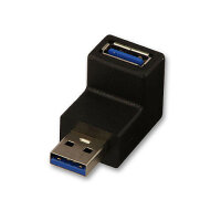 Lindy 71261 Kabeladapter USB 3.0 Schwarz