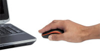 Manhattan Success Wireless Maus, USB, optisch, drei Tasten plus Mausrad, 1000 dpi, orange