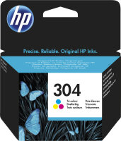 HP 304 Cyan/Magenta/Gelb Original Tintenpatrone