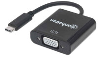 Manhattan USB 3.1 Typ C auf VGA-Konverter, Typ C-Stecker...