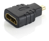 Equip 118915 Kabeladapter microHDMI HDMI Schwarz