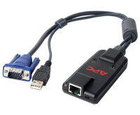 APC KVM-USBVM Tastatur/Video/Maus (KVM)-Kabel Schwarz
