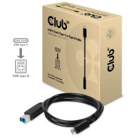 CLUB3D USB 3.1 Gen2 Type-C auf Type-B Kabel 1M....