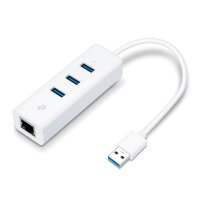 TP-Link UE330 USB 3.2 Gen 1 (3.1 Gen 1) Type-A 1000 Mbit/s Weiß