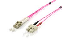 Equip 255536 Glasfaserkabel 10 m 2x LC 2x SC Pink