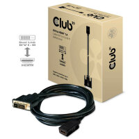 CLUB3D DVI auf HDMI Kabel St./B. 2m Bidirektional
