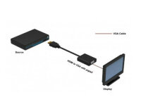 Techly IDATA-HDMI-VGA2 Videokabel-Adapter VGA (D-Sub)...