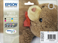 Epson Teddybear Multipack 4 Farben T0615, DURABrite Ultra...