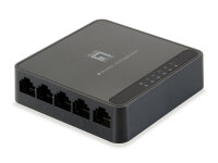 LevelOne GEU-0522 Gigabit Ethernet (10/100/1000) Schwarz