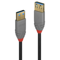Lindy 36763 USB Kabel 3 m USB 3.2 Gen 1 (3.1 Gen 1) USB A...
