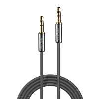Lindy 35320 Audio-Kabel 0,5 m 3.5mm Anthrazit