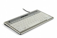 BakkerElkhuizen S-board 840 Tastatur USB Englisch Grau