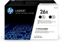 HP 26X 2er-Pack Schwarz Original LaserJet Tonerkartuschen...