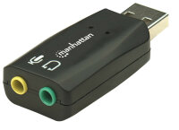 Manhattan Hi-Speed USB 3D Sound Adapter, Verbessert...