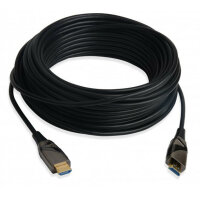 Techly ICOC HDMI-HY2-050 HDMI-Kabel 50 m HDMI Typ A (Standard) Schwarz
