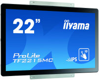 iiyama ProLite TF2215MC-B2 Touchscreen-Monitor 54,6 cm (21.5 Zoll) 1920 x 1080 Pixel Multitouch Multi-Nutzer Schwarz