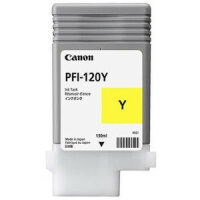 Canon PFI-120Y Druckerpatrone 1 Stück(e) Original Gelb