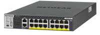 NETGEAR M4300-16X Managed L3 10G Ethernet (100/1000/10000) Power over Ethernet (PoE) 1U Schwarz