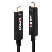 Lindy 38501 USB Kabel 5 m USB C Schwarz