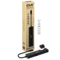 CLUB3D USB type C 7in1 Hub HDMI 4K60Hz SD TF Card slot 2x...