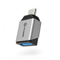 ALOGIC ULCAMN-SGR Kabeladapter USB C USB A Grau