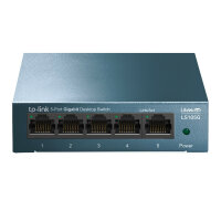 TP-Link LS105G Unmanaged Gigabit Ethernet (10/100/1000) Blau
