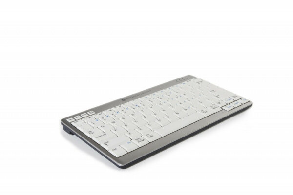 BakkerElkhuizen UltraBoard 950 Wireless Tastatur RF Wireless QWERTZ Schweiz Grau, Weiß
