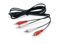 Equip 147094 Audio-Kabel 2,5 m 2 x RCA Schwarz