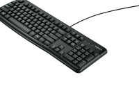 Logitech K120 Corded Keyboard Tastatur USB QWERTY...