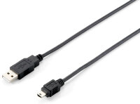 Equip 128521 USB Kabel 1,8 m USB 2.0 USB A Mini-USB B...