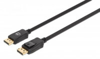Manhattan 353595 DisplayPort-Kabel 1 m Schwarz