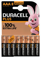 Duracell Plus 100 AAA Einwegbatterie Alkali