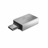 CHERRY 61710036 Kabeladapter USB-A USB-C Silber