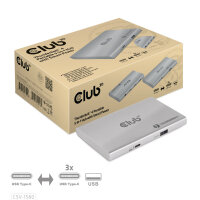 CLUB3D Certified Thunderbolt™4 Tragbarer 5-in-1-Hub...