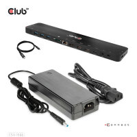 CLUB3D USB Gen1 Typ-C Triple Display DP Alt-Modus...