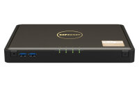 QNAP TBS-464 NAS Desktop Eingebauter Ethernet-Anschluss...