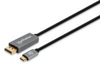 Manhattan 354851 Videokabel-Adapter 3 m USB Typ-C...
