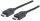 Manhattan High Speed HDMI Kabel, 4K@30Hz, 3D, HDMI Stecker auf Stecker, geschirmt, schwarz, 1,8 m
