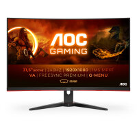 AOC G2 C32G2ZE/BK Computerbildschirm 80 cm (31.5 Zoll) 1920 x 1080 Pixel Full HD LED Schwarz, Rot