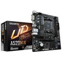 Gigabyte A520M H (rev. 1.0) AMD A520 Socket AM4 micro ATX