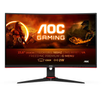 AOC G2 C24G2AE/BK Computerbildschirm 59,9 cm (23.6 Zoll) 1920 x 1080 Pixel Full HD LED Schwarz, Rot
