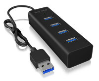 ICY BOX IB-HUB1409-U3 USB 3.2 Gen 1 (3.1 Gen 1) Type-A...