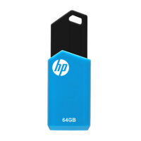 HP v150w USB-Stick 64 GB USB Typ-A 2.0 Schwarz, Blau